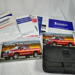 Dodge Ram Truck 2007 Owner's Manual Set With Case